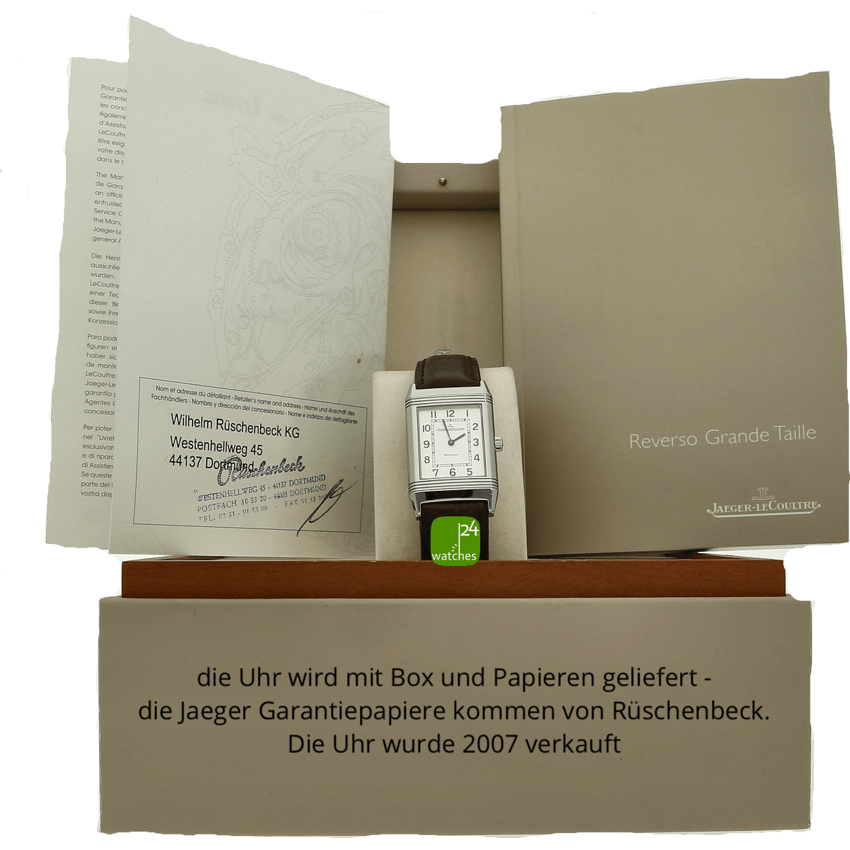 jaeger reverso 250.8.86 mit papieren
