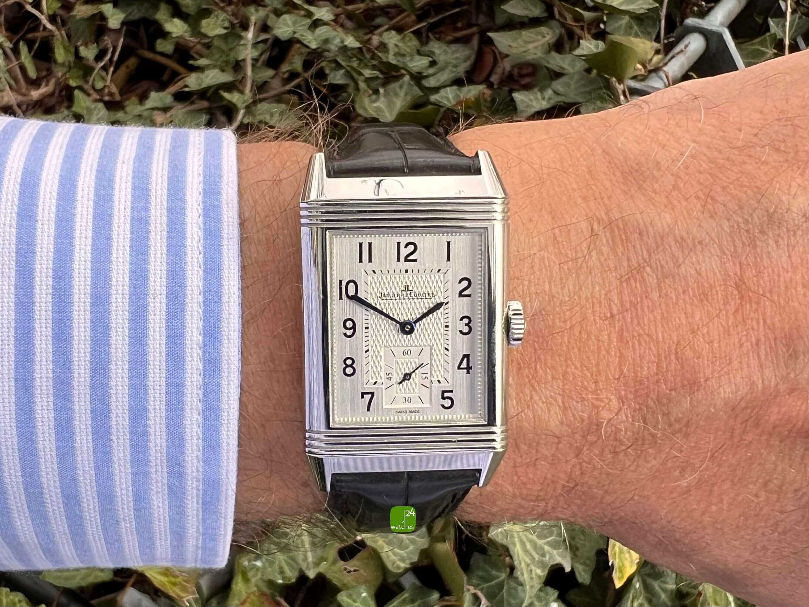 Jaeger Reverso Large smal Sec am Arm