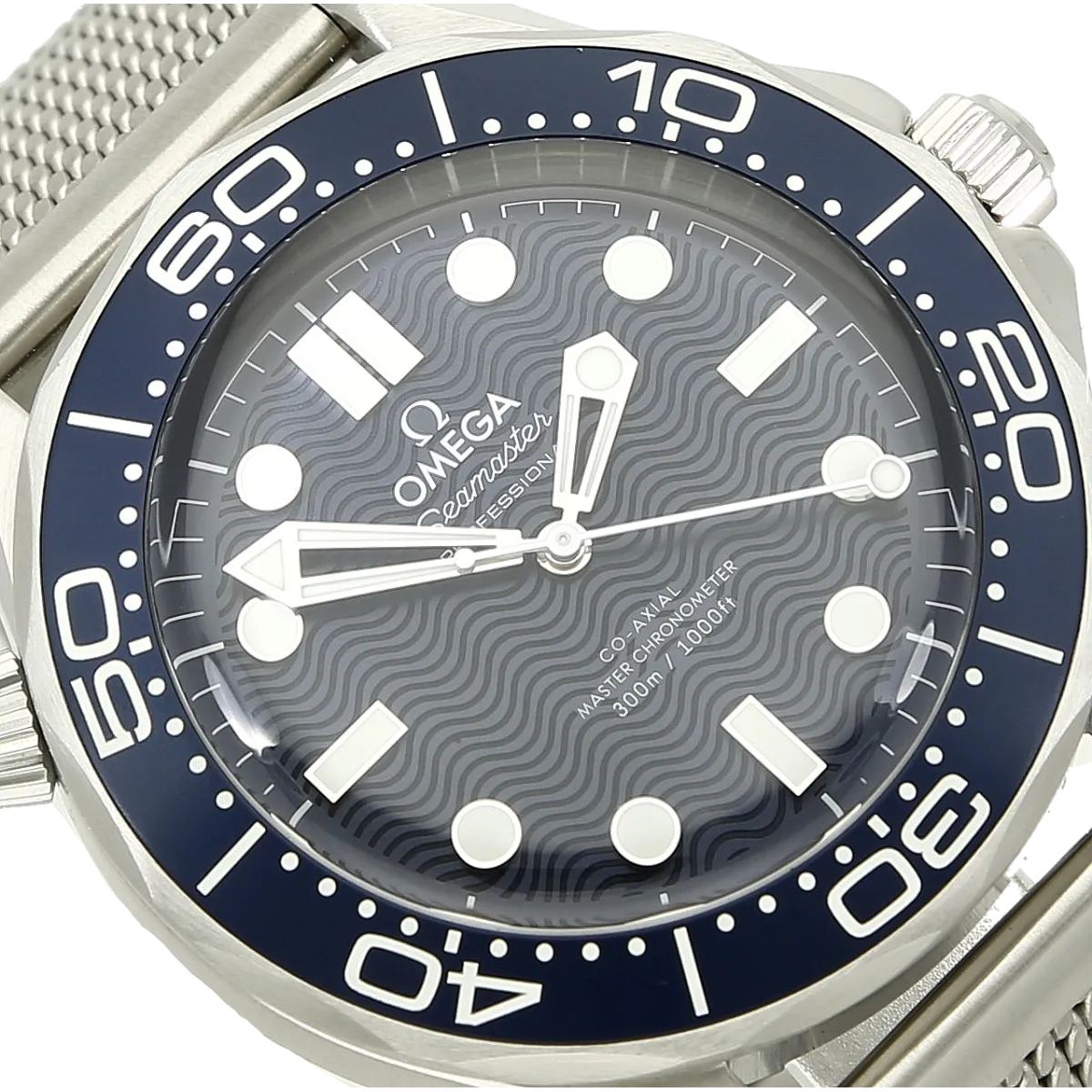 Omega Seamaster Bond 60 Jahre Zifferblatt