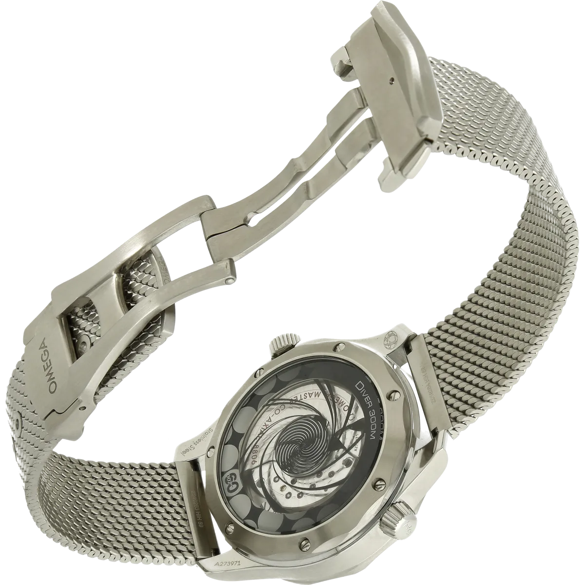 Omega Seamaster Bond 60 Jahre Schiesse offen