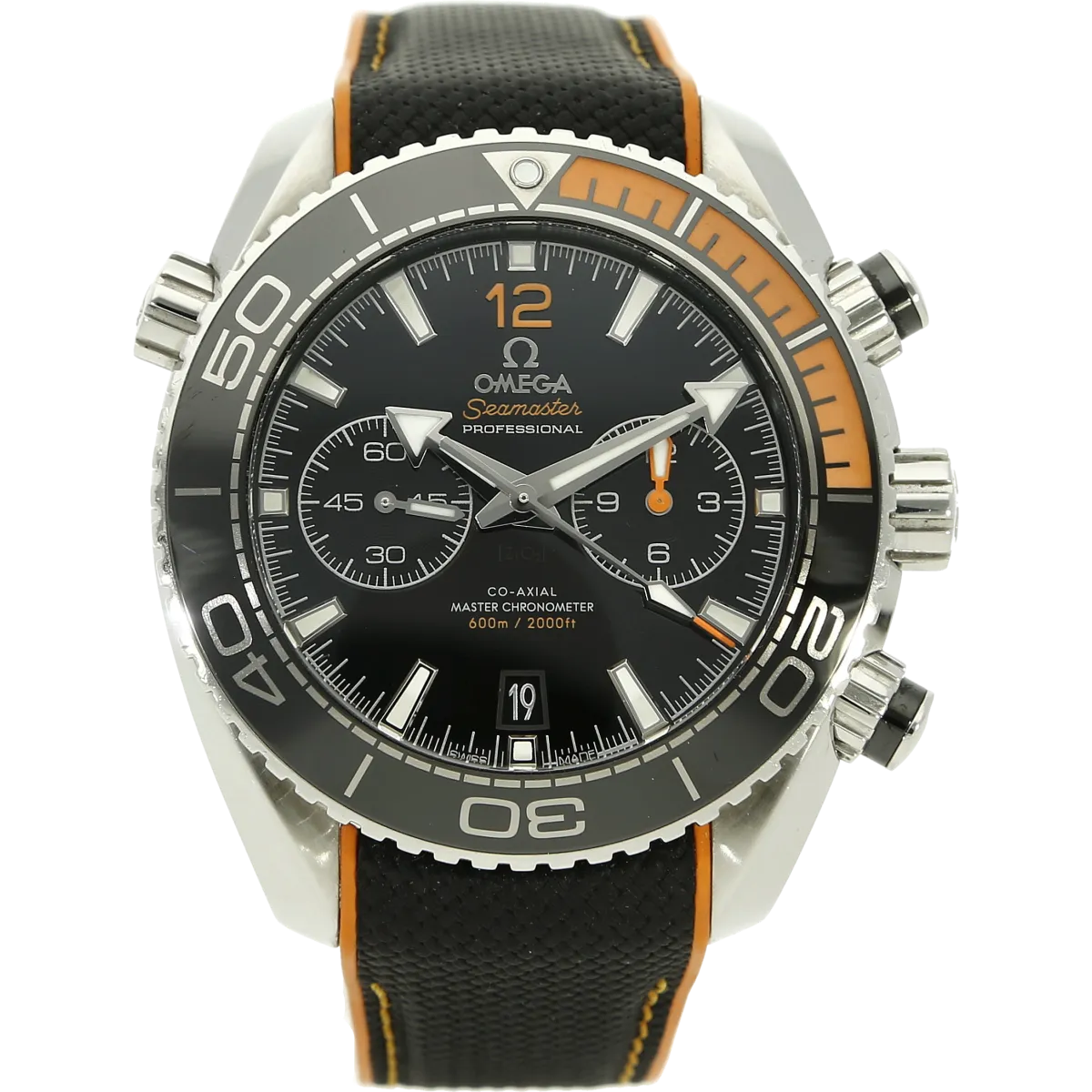 Omega Plaent Ocean Chrono 600m stehend