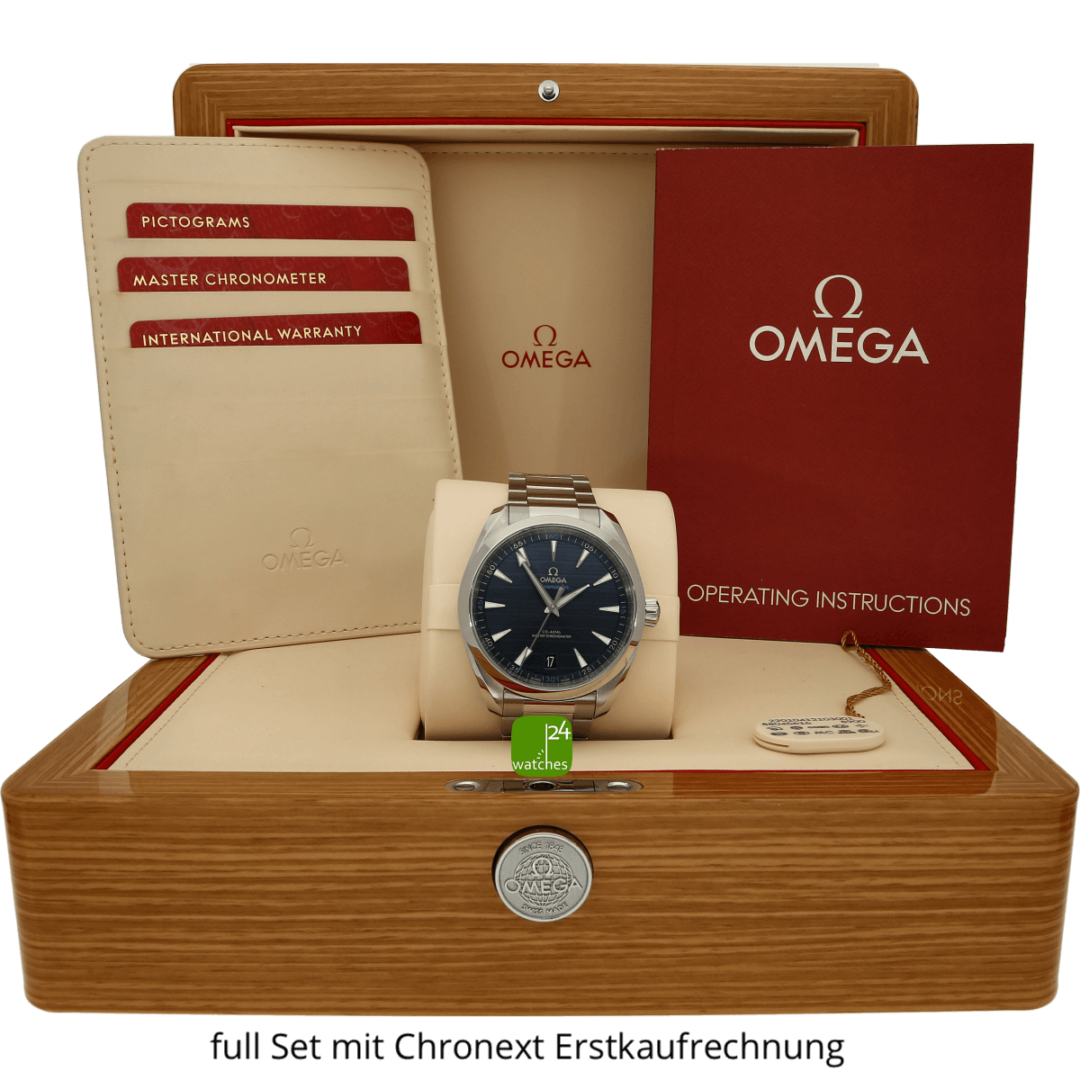 Omega Aqua Terra 41 mit Papieren