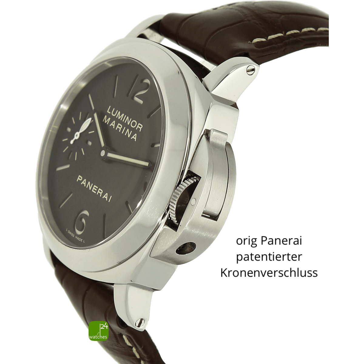 gebrauchte Panerai Luminor Marina Gehaeuse re
