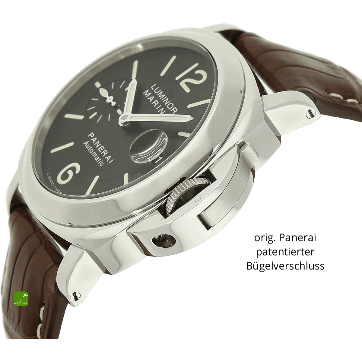 Panerai Luminor PAM 00104 Gehaeuse rechts
