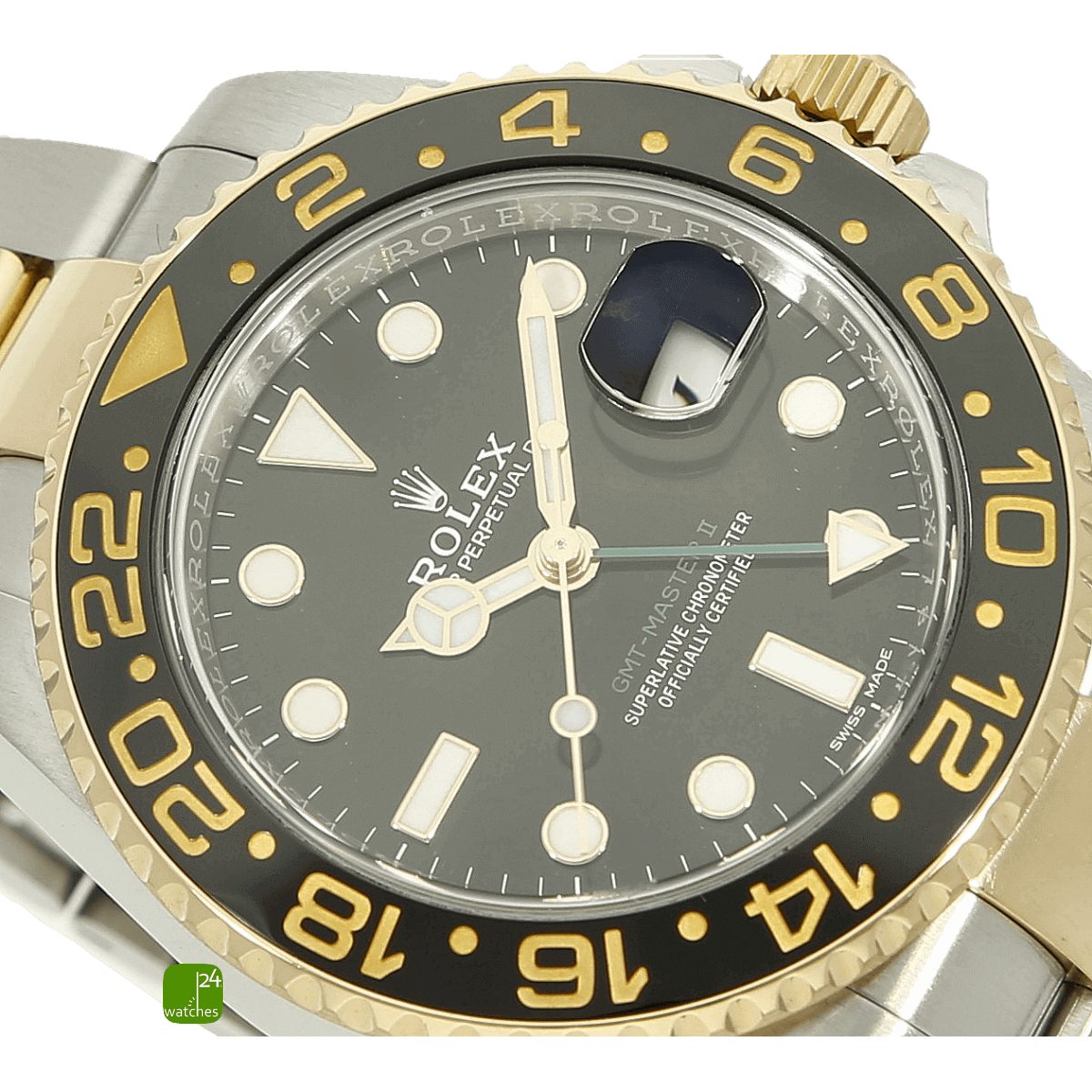 Rolex GMT 116173 Stahl Gold Zifferblatt