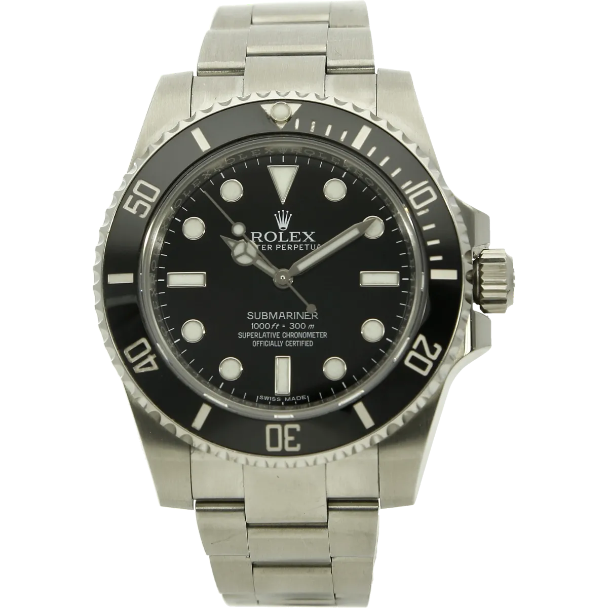Rolex Submariner 114060 stehend