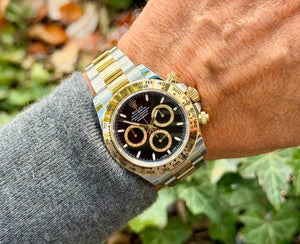 Rolex Stahl Gold Daytona 12603 am Arm