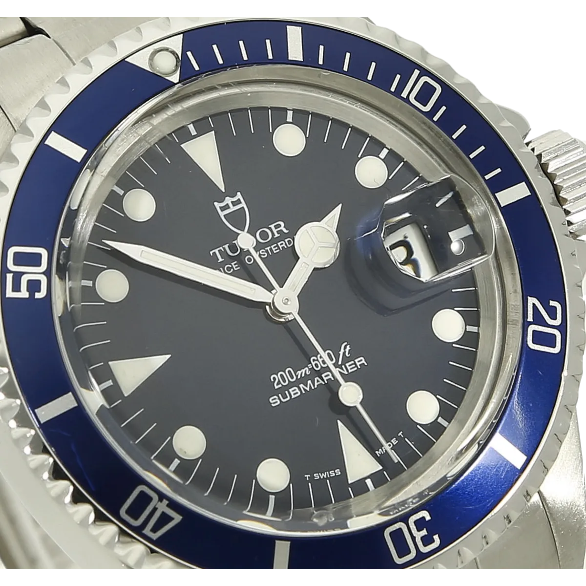 Tudor Submariner 79090 blue Zifferblatt