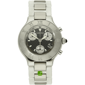 Cartier must 31 chronosaph 2424 stehend