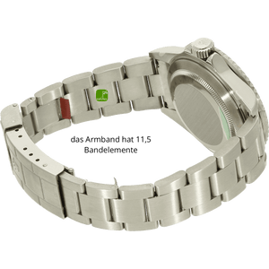 Rolex Submariner Kermit 16610LV Armband rechts