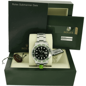 Rolex Submariner Kermit 16610LV mit Papieren