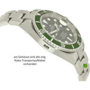 Rolex Submariner Kermit 16610LV Gehaeuse links