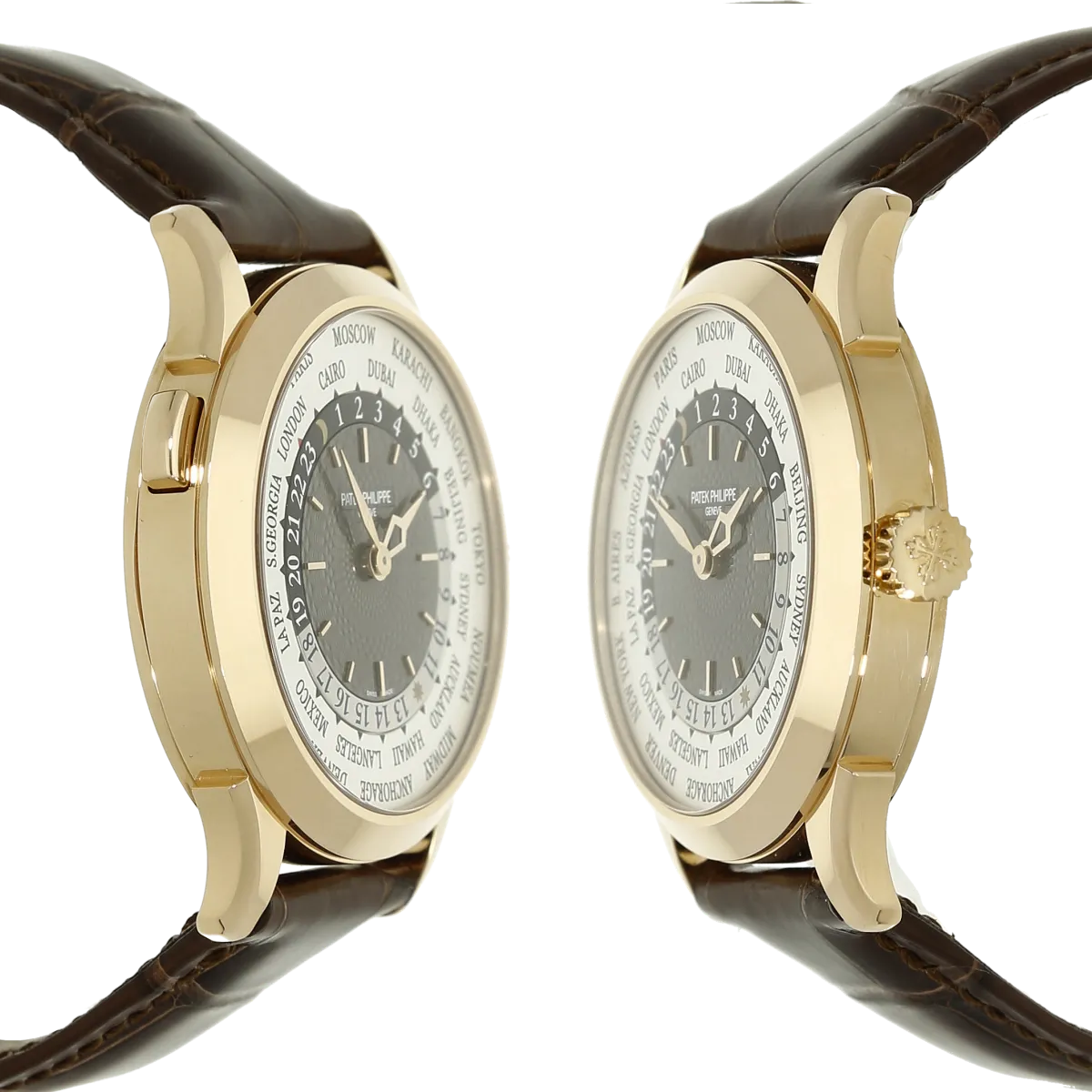 neue Patek Philippe Worldtimer 5230R Case right left