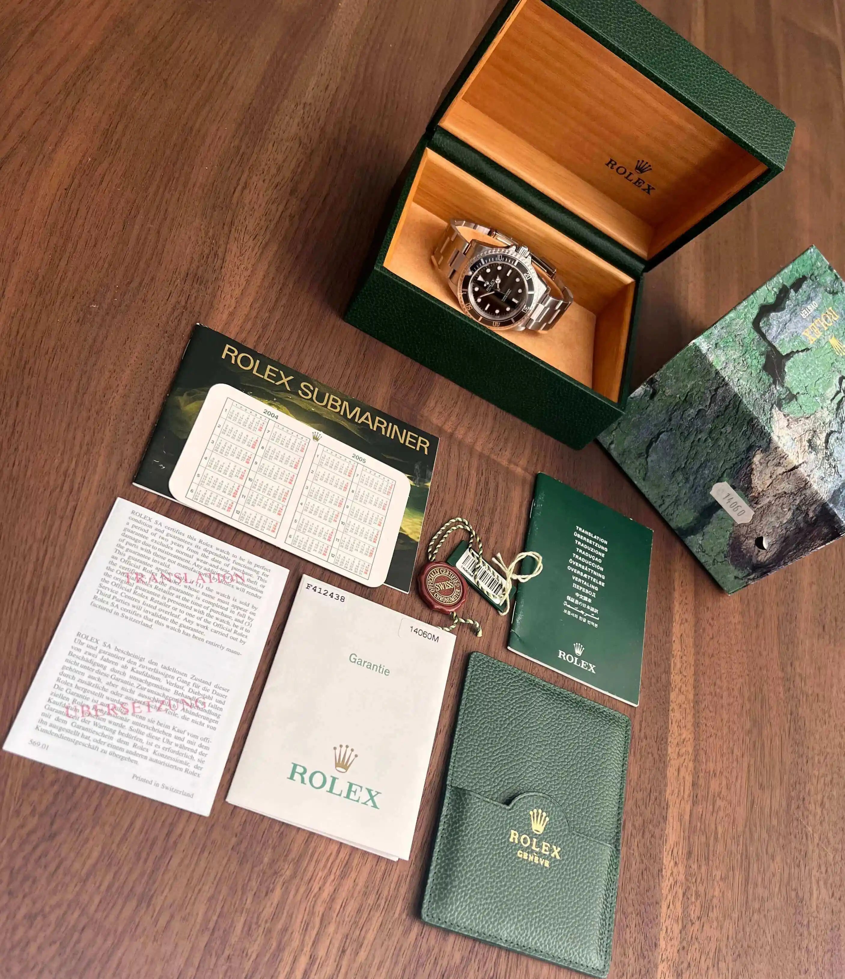 Rolex Submariner no Date 14060 mit Papieren