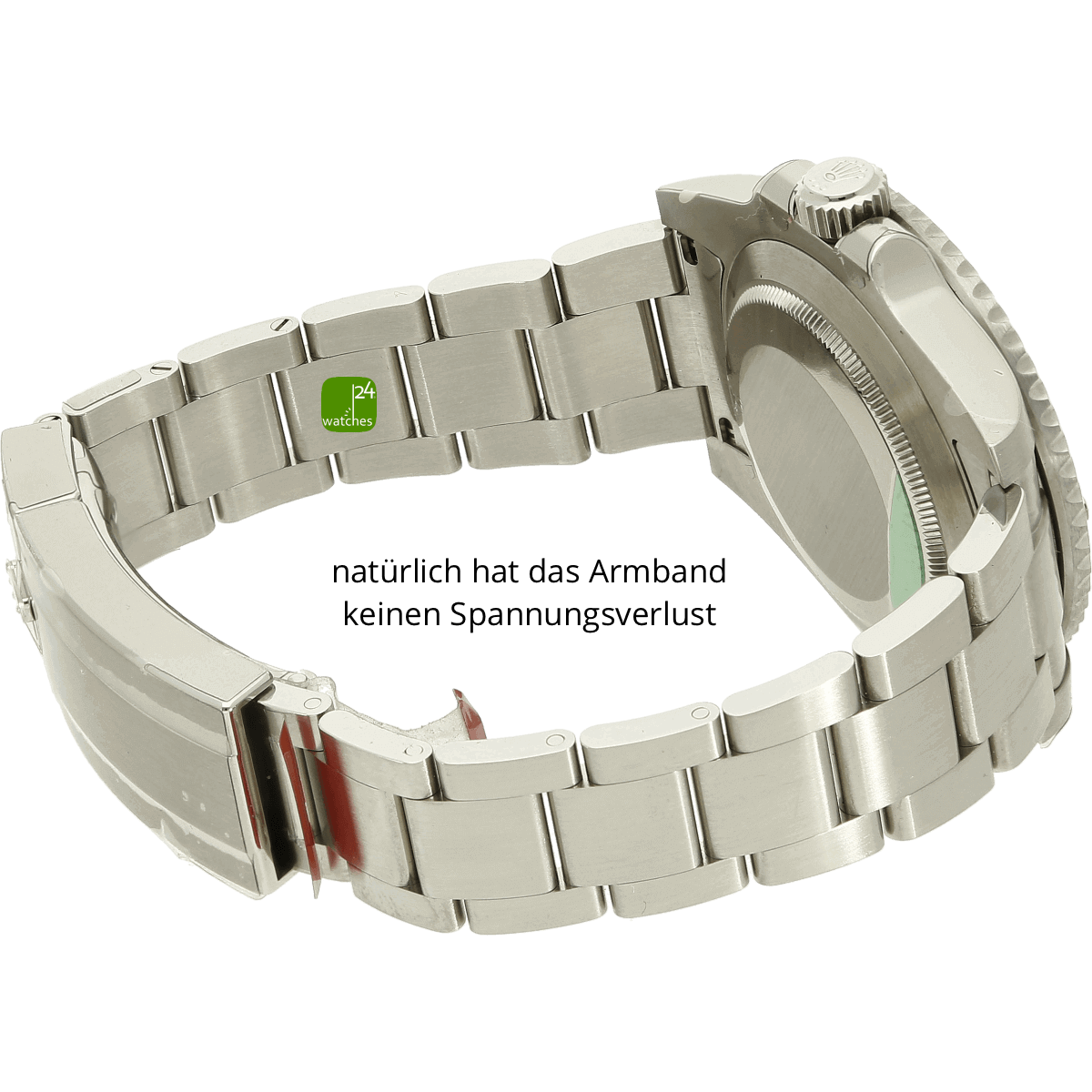 116610LV Rolex Submariner Hulk Armband rechts