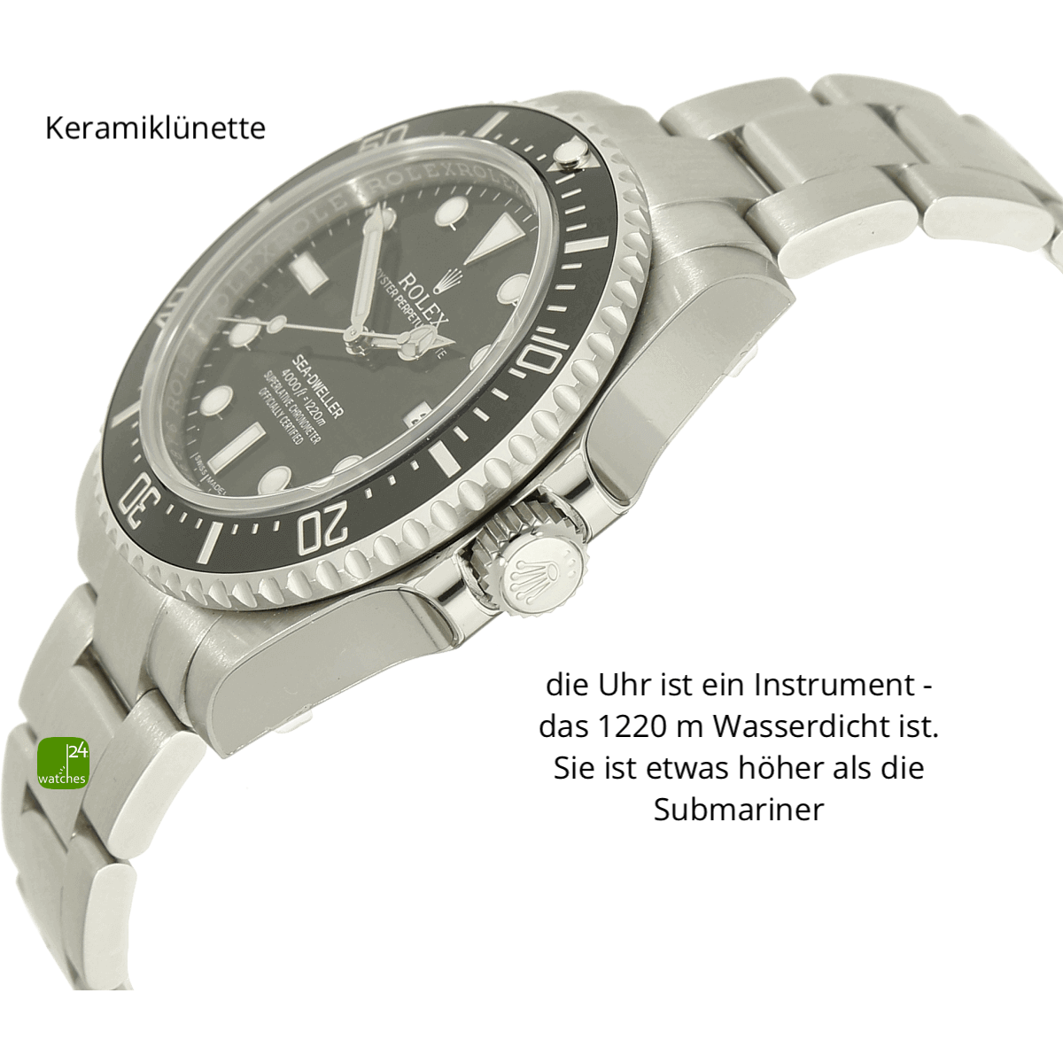 Rolex Sea Dweller 116600 Gehaeuse rechts