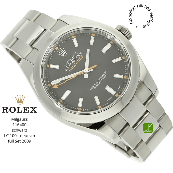 Rolex Uhr Modell Milgauss die nicht mehr produziert wird