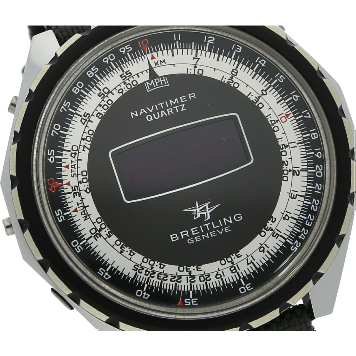 BREITLING Navitimer LED 9106 günes Blatt Pap. 48 mm