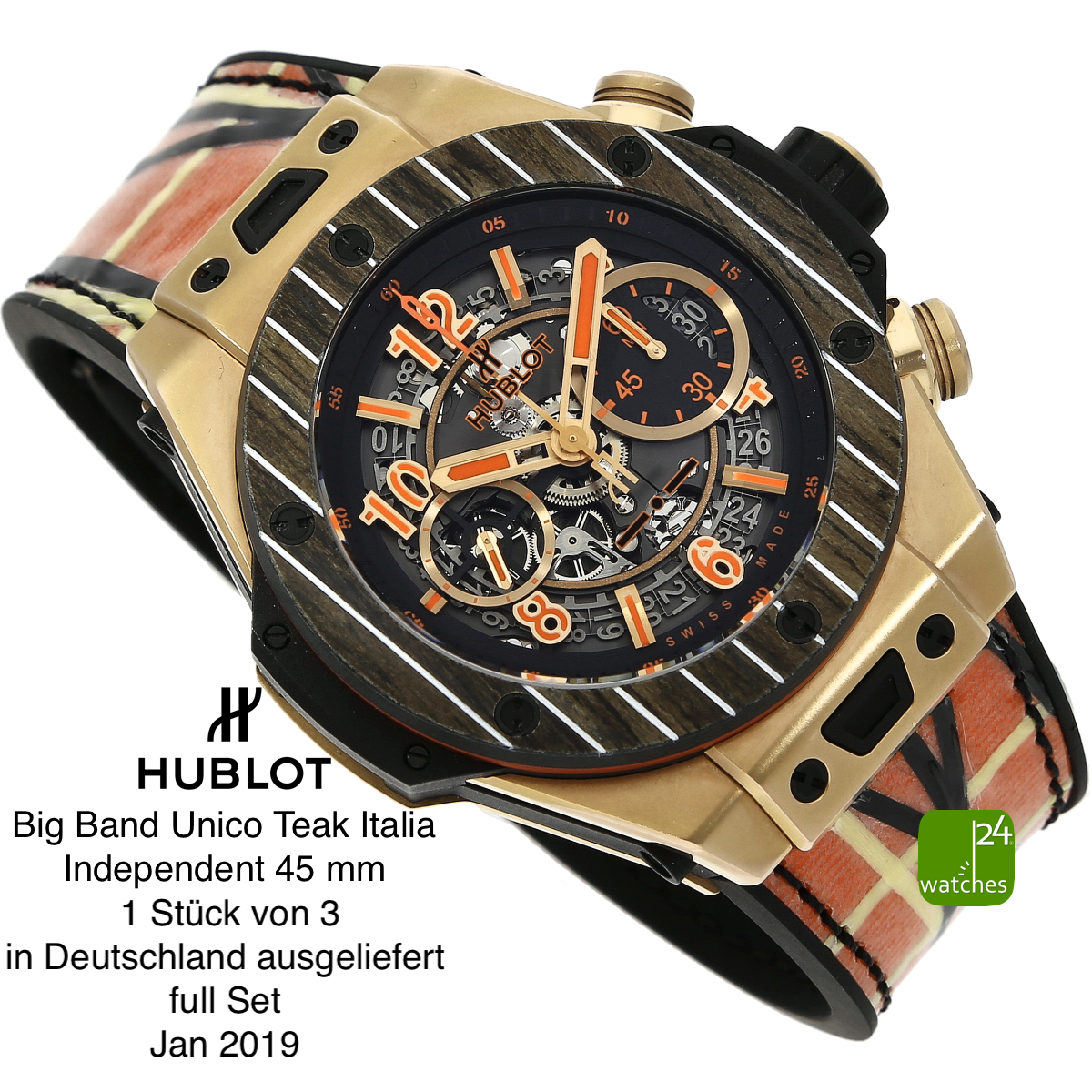 Hublot big bang sales unico teak italia independent