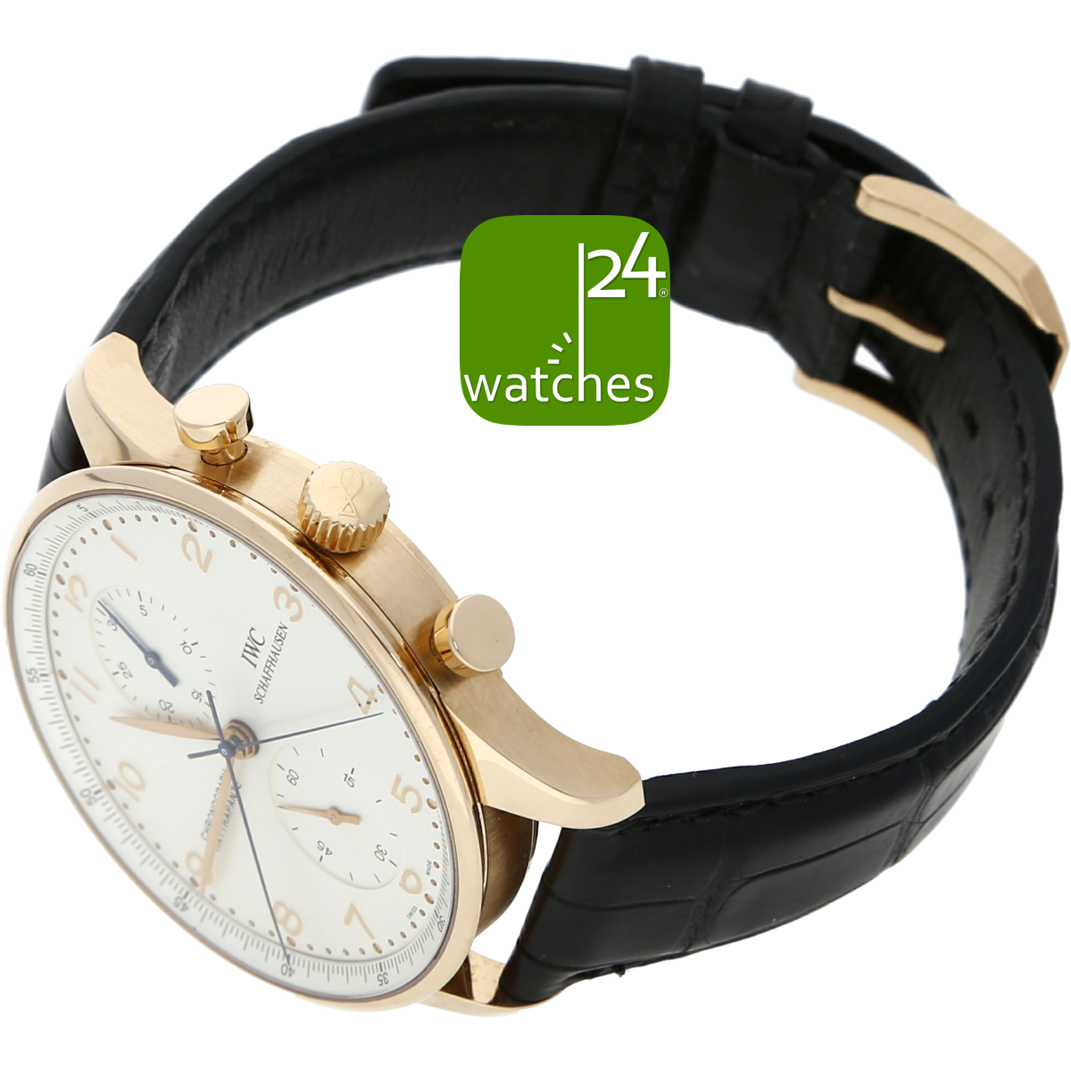 IWC Portugieser Rattrapante 750 ROTGOLD IW371203 B & P