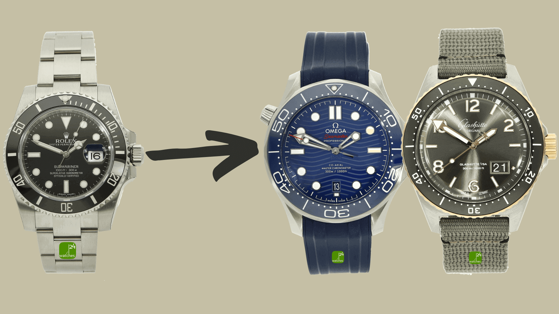 Alternative Rolex Submariner