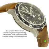 Breguet Typ XXI lim gruen 3815TI Gehaeuse links 
