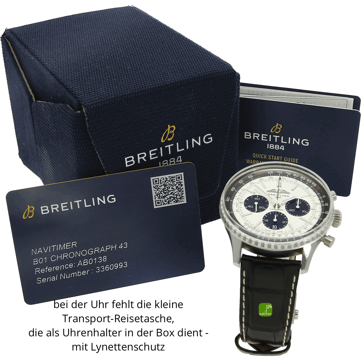 BREITLING NAVITIMER B01 43 mm Silber