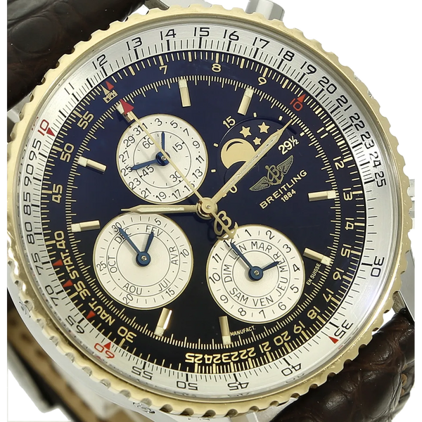 Breitling Navitimer Jahreskalender Zifferblatt 