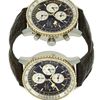 Breitling Navitimer Jahreskalender Gehaeuse links rechts 