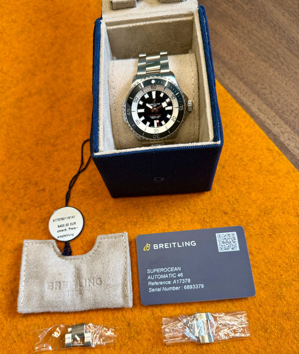 Breitling Superocean III A1738 mit Papieren