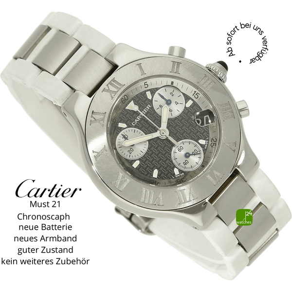 Cartier Must 21 Chronoscaph 2424