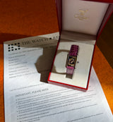 lim Cartier Tank must Art Deco 1614 in der Box 
