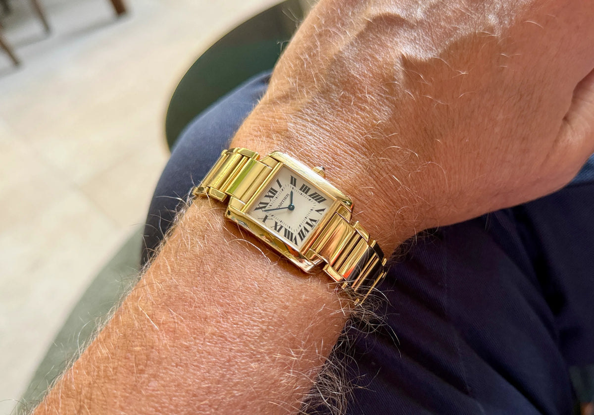 CARTIER Tank Francaise 1821  750Gold W5000256