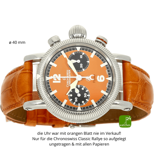 CH-9043SB-BK Chronoswiss Timemaster Chronograph | Essential Watches