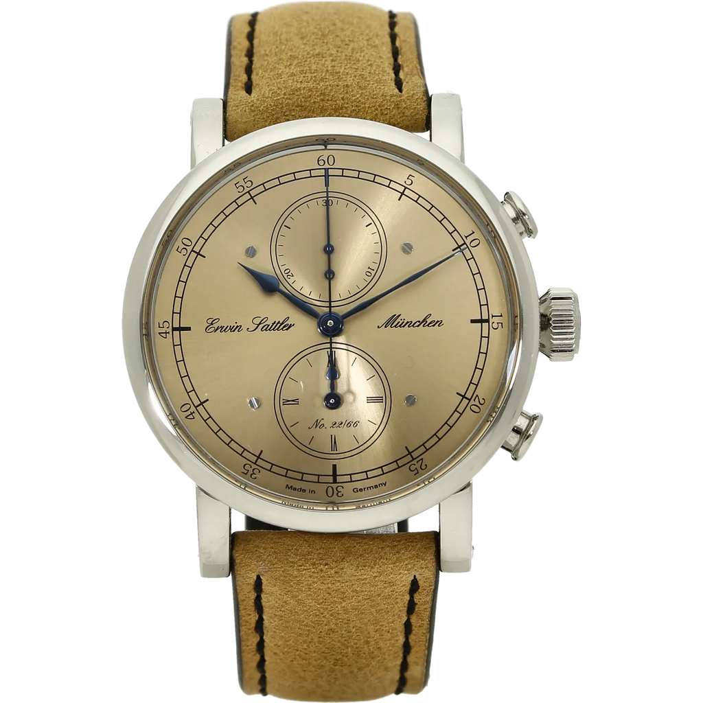 Erwin Sattler Chronograph 66 lim. stehend 
