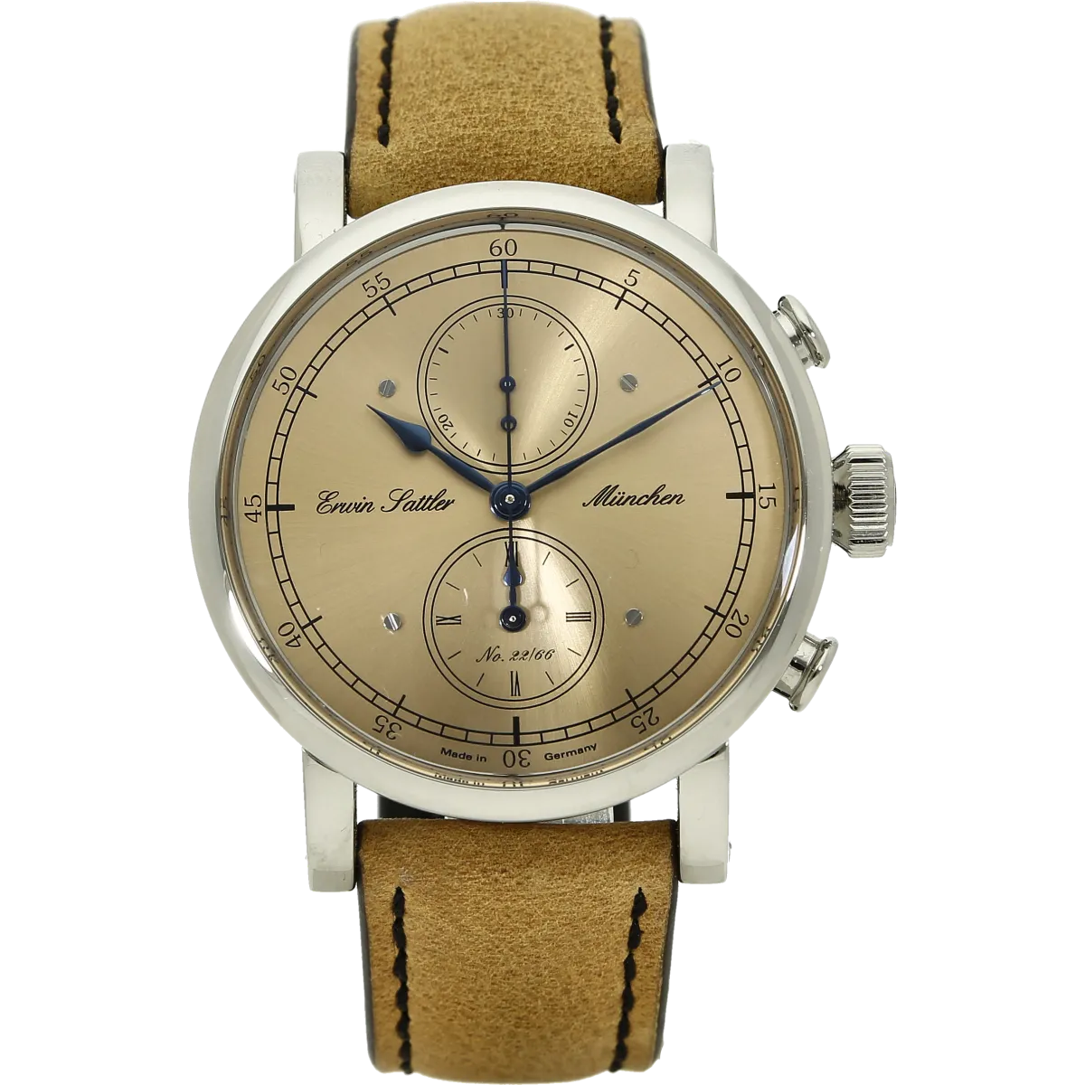 Erwin Sattler Chronograph 66 lim. stehend 