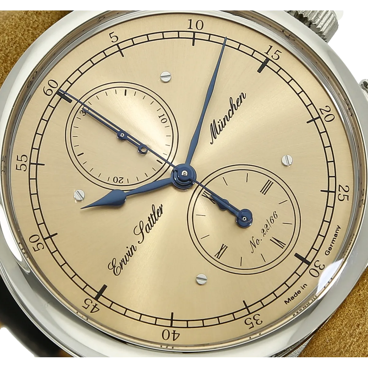 Erwin Sattler Chronograph 66 lim.Zifferblatt