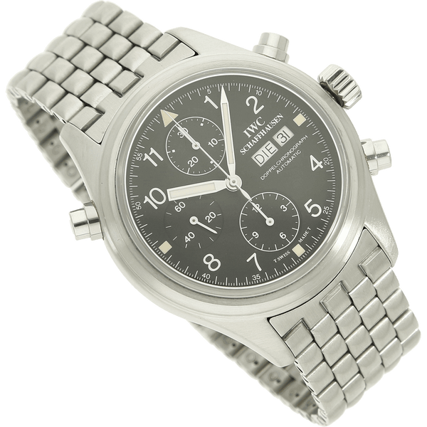 Doppelchronograph IWC 3711 halb liegend
