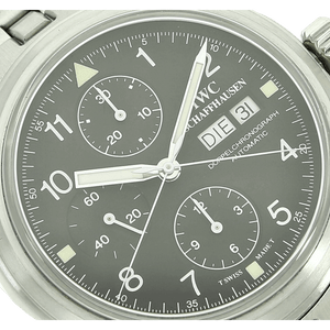 Doppelchronograph IWC 3711 Zifferblatt 