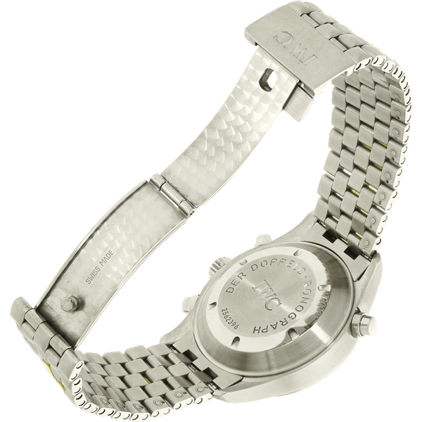Doppelchronograph IWC 3711 Band offen 