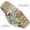 Omega  Aqua Terra 41,5 Stahl Rose Schliesse zu