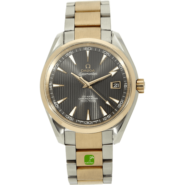 Omega  Aqua Terra 41,5 Stahl Rose stehend