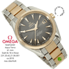 Omega  Aqua Terra 41,5 Stahl Rose halb liegend
