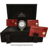 Omega Speedmaster white mit Papieren