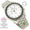 Omega Speedmaster white halb liegend