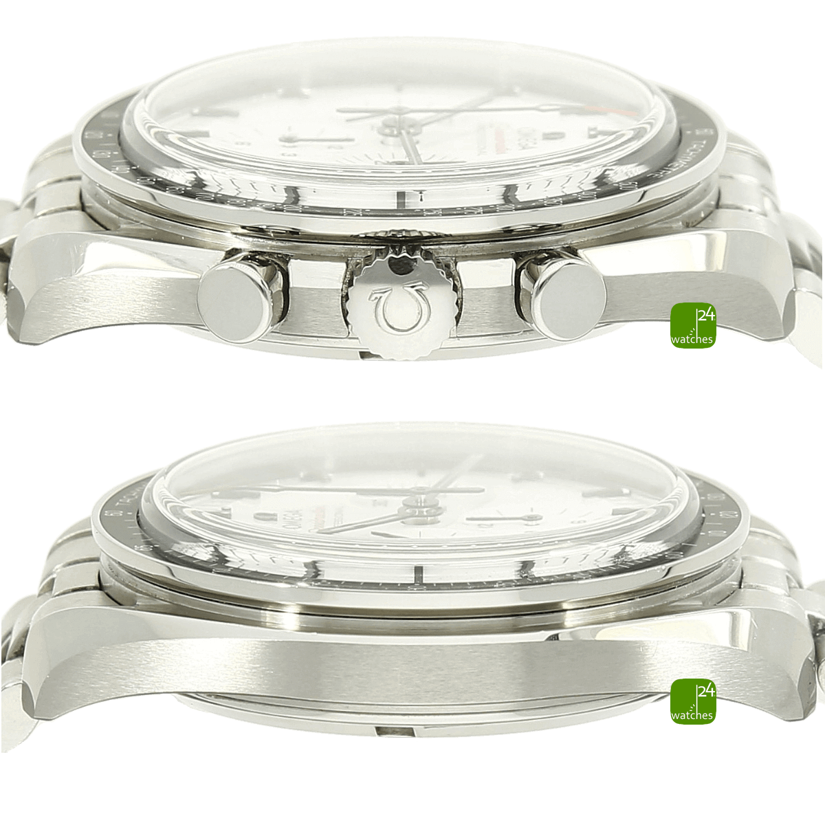 Omega Speedmaster white Gehaeuse 3 9 