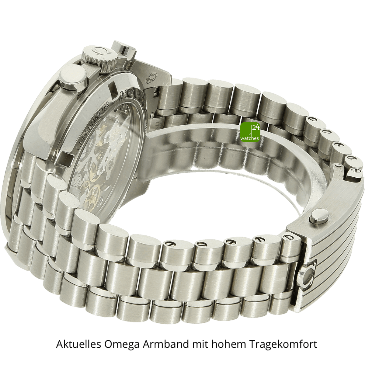 Omega Speedmaster white Armband links