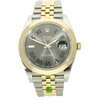 rolex datejust gebraucht 41 stahl gold jubilee stehend