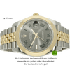 rolex datejust 41 stahl gold jubilee liegend