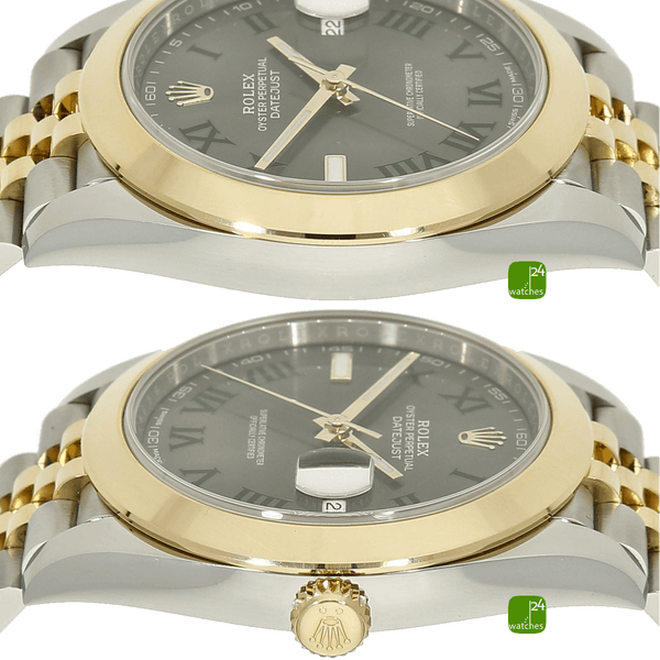 rolex datejust 41 stahl gold jubilee gehaeuse 3 9